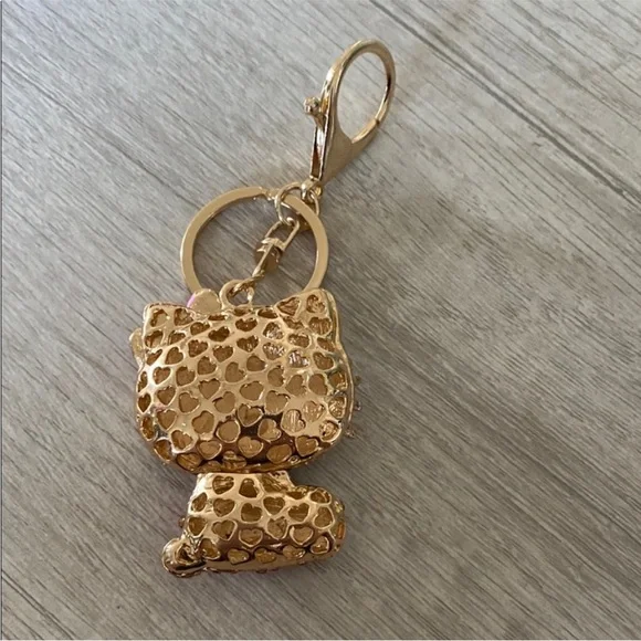 Hello Kitty Rhinestone Keychain - Picture 4 of 4